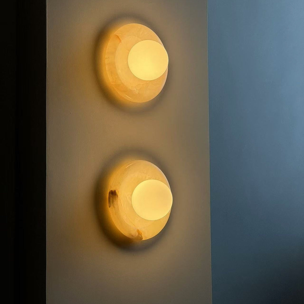 Notivuru Marble Indoor Wall Sconce