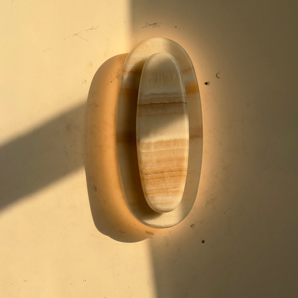 Caldrith Onyx Wall Lamp