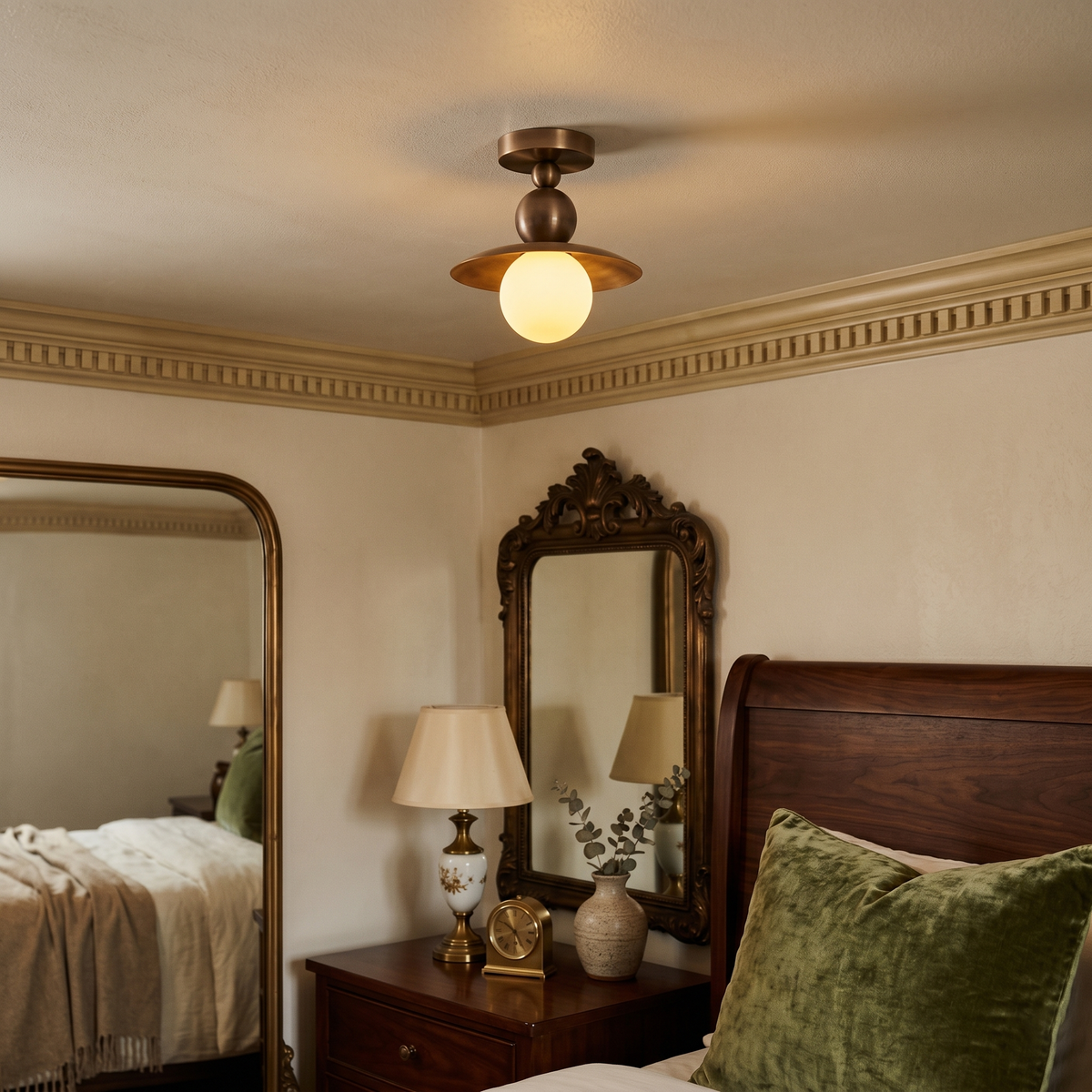 Rivuian Semi-Flush Mount Light