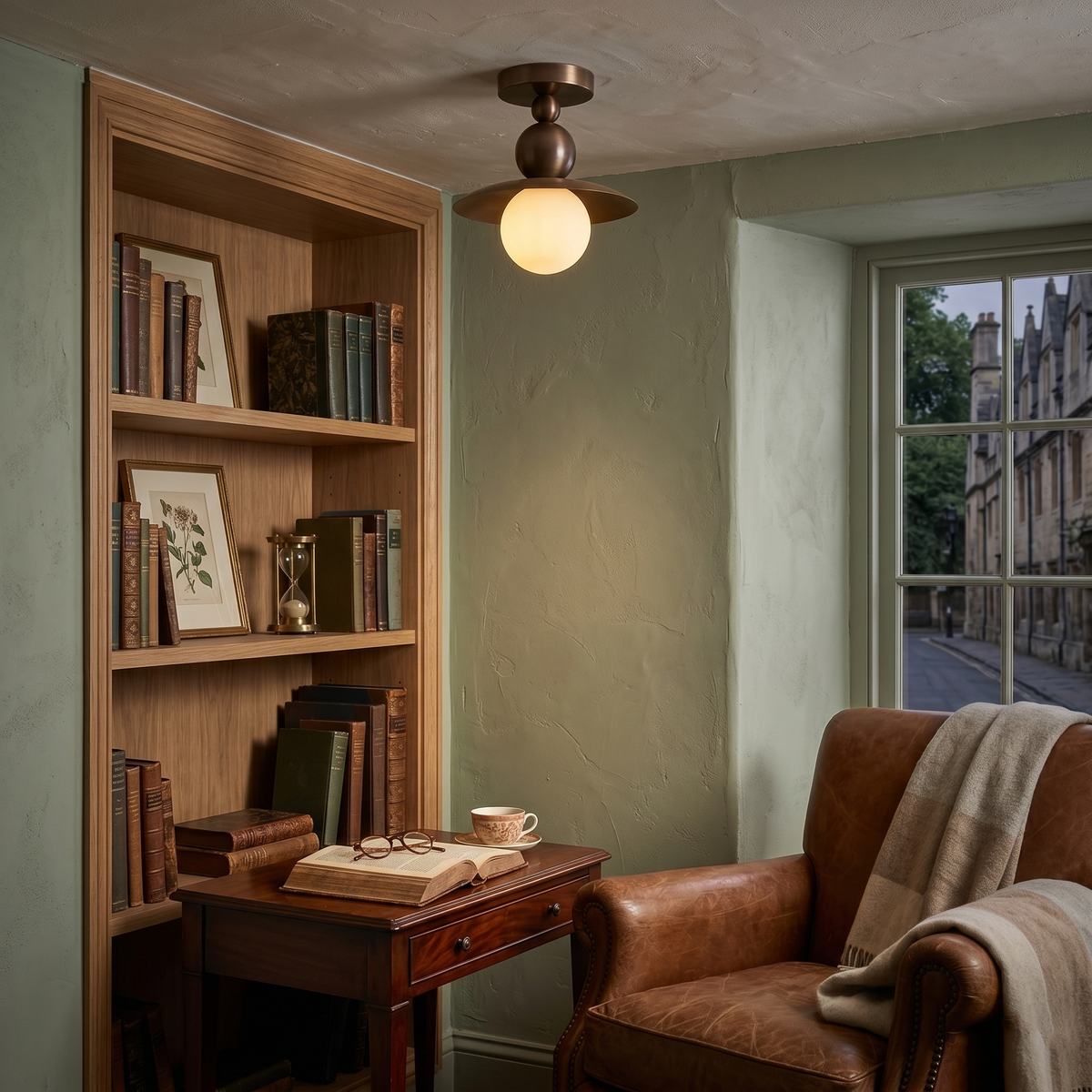 Rivuian Semi-Flush Mount Light