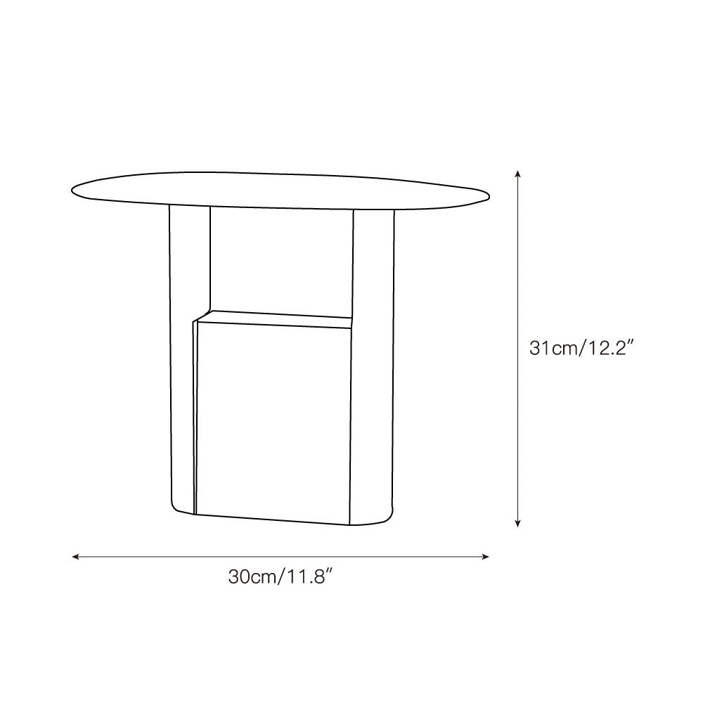 Pagoda Alabaster Table Lamp