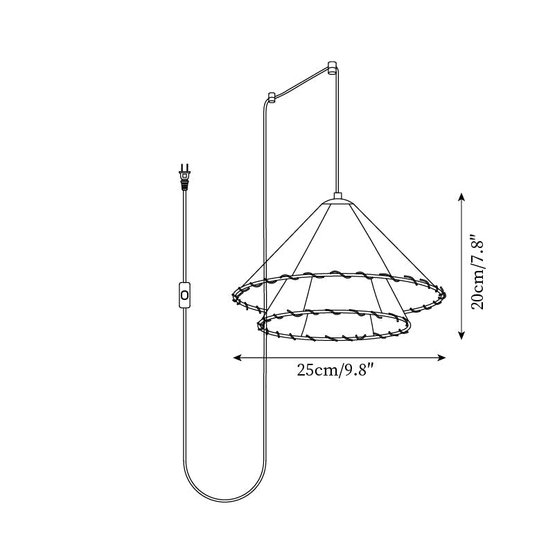 Avenalise Plug-in Pendant Light