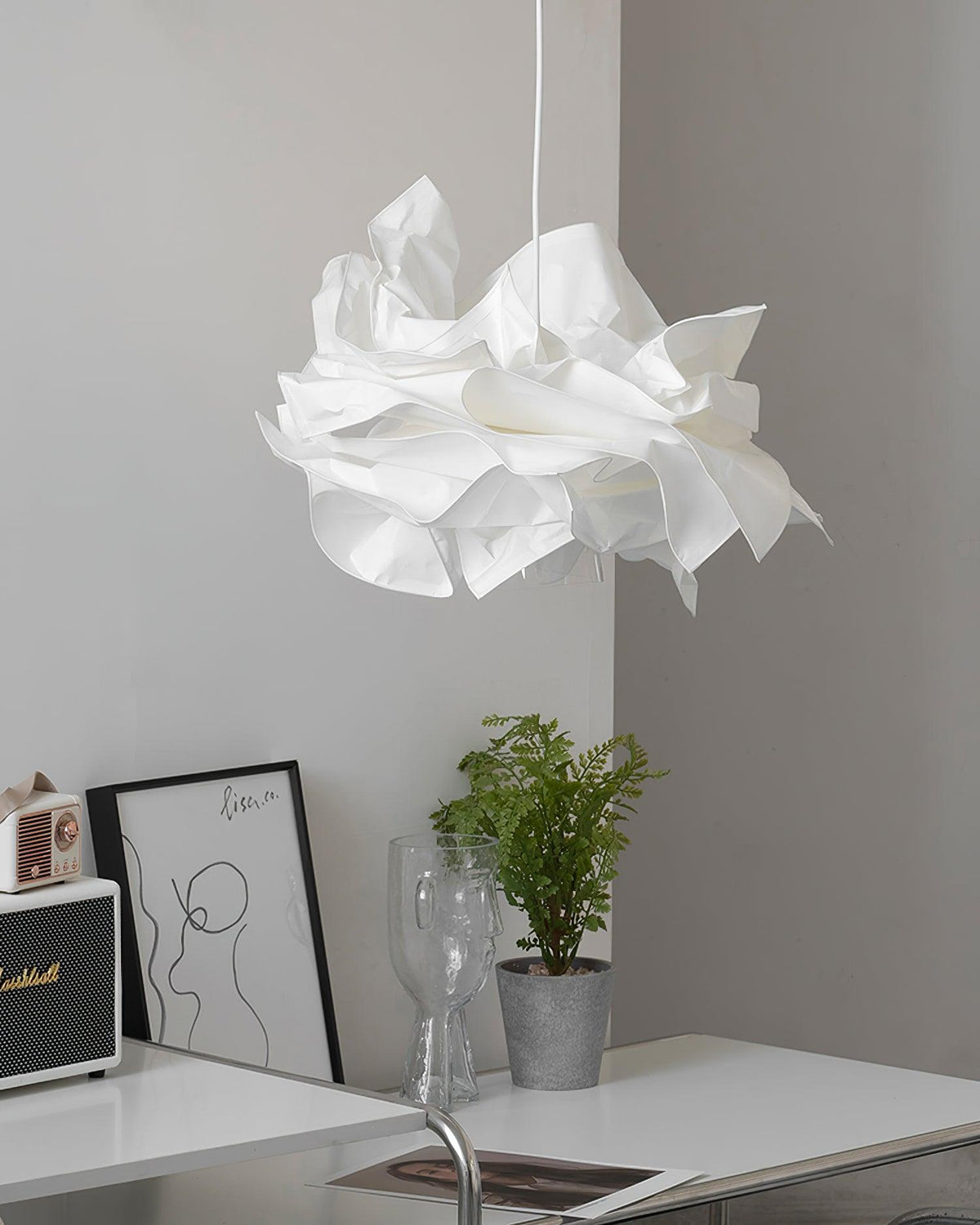 Erona Series Paper Pendant Light
