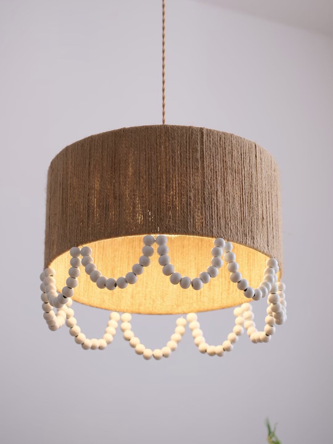Osberhurst Hemp Rope Pendant Lamp
