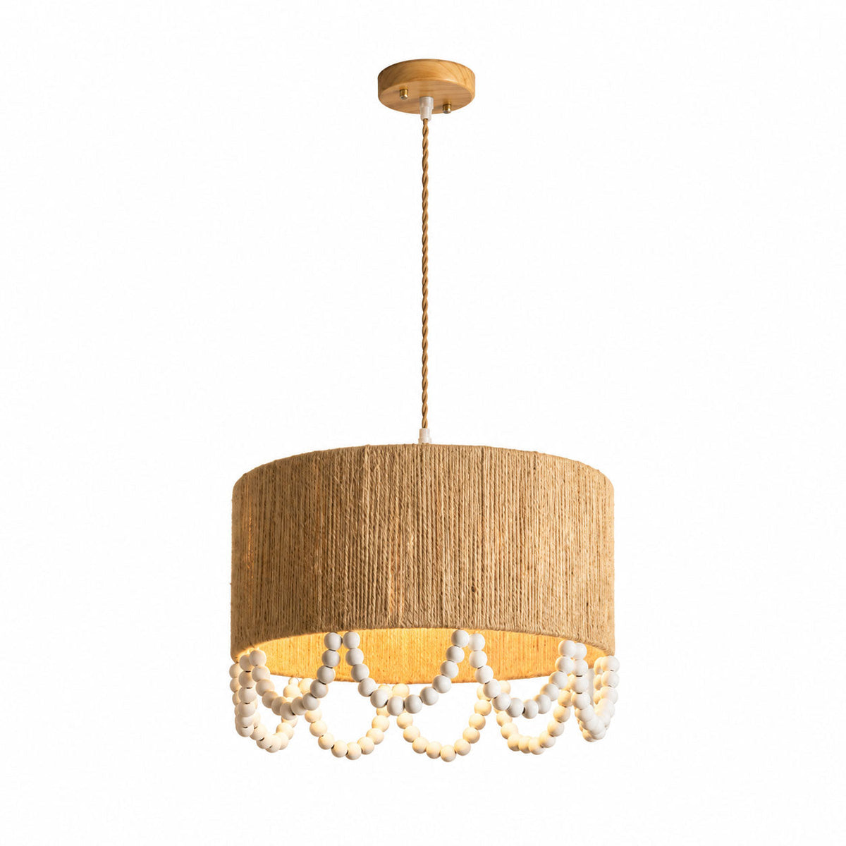 Osberhurst Hemp Rope Pendant Lamp