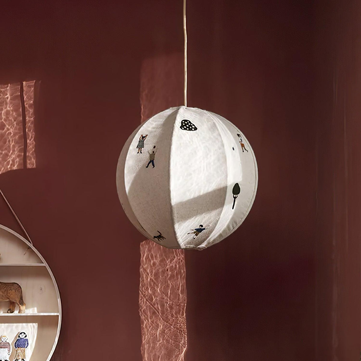 Zusoten Pendant Light Paper Ball Drawing