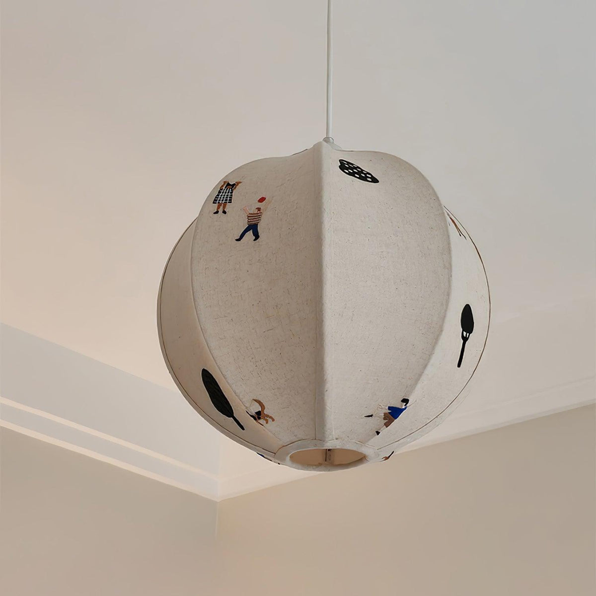 Zusoten Pendant Light Paper Ball Drawing