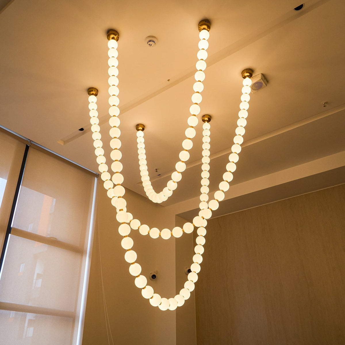Kanell Brass Sputnik Chandelier