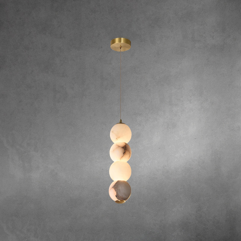 Lasides Alabaster Pendant Light Head 2 /3/4