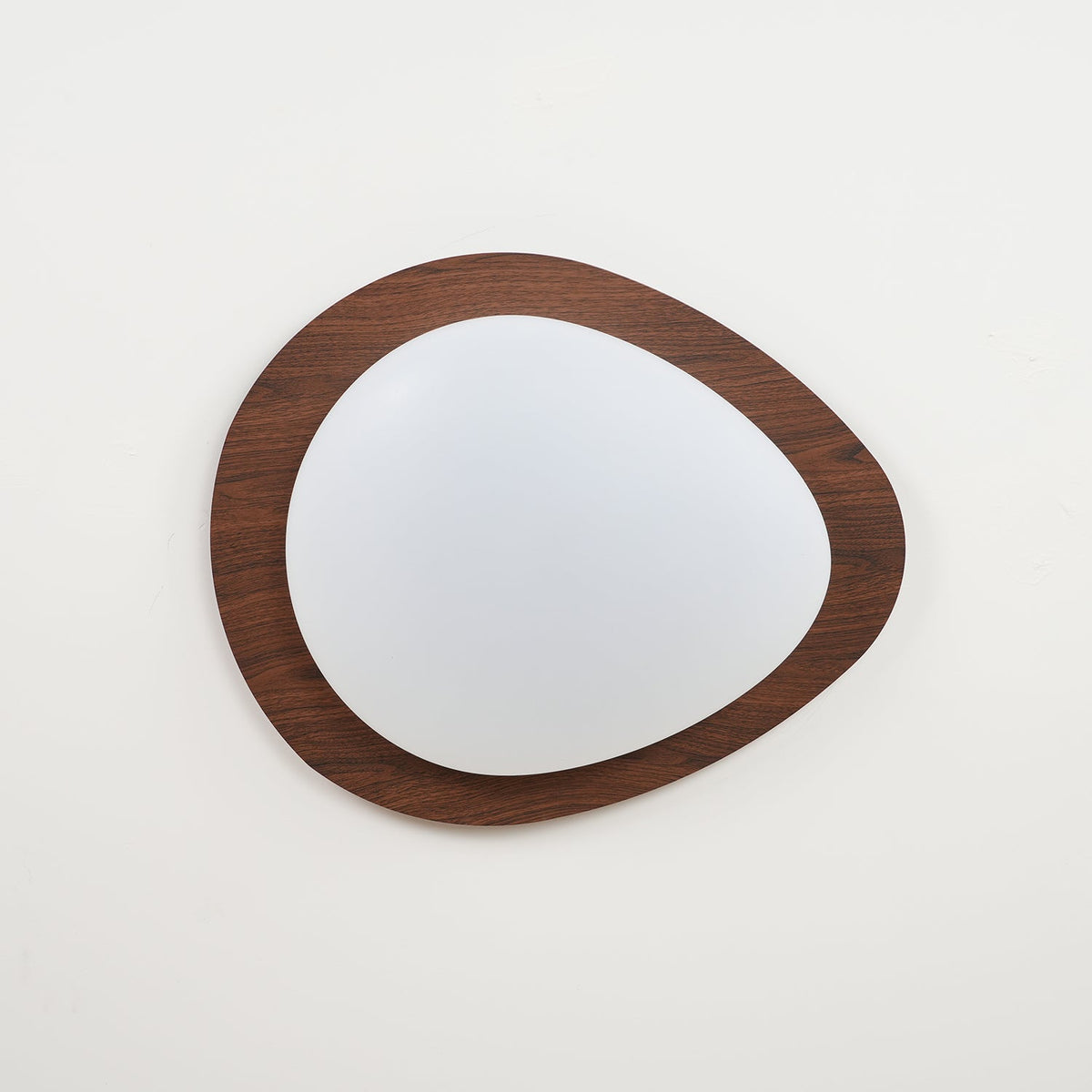 Tulapis Pebble Walnut Ceiling Light