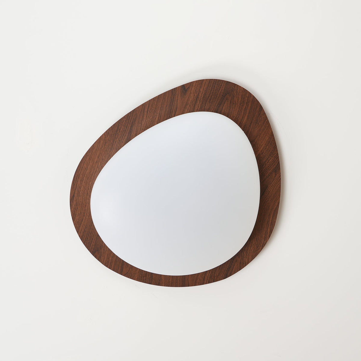 Tulapis Pebble Walnut Ceiling Light