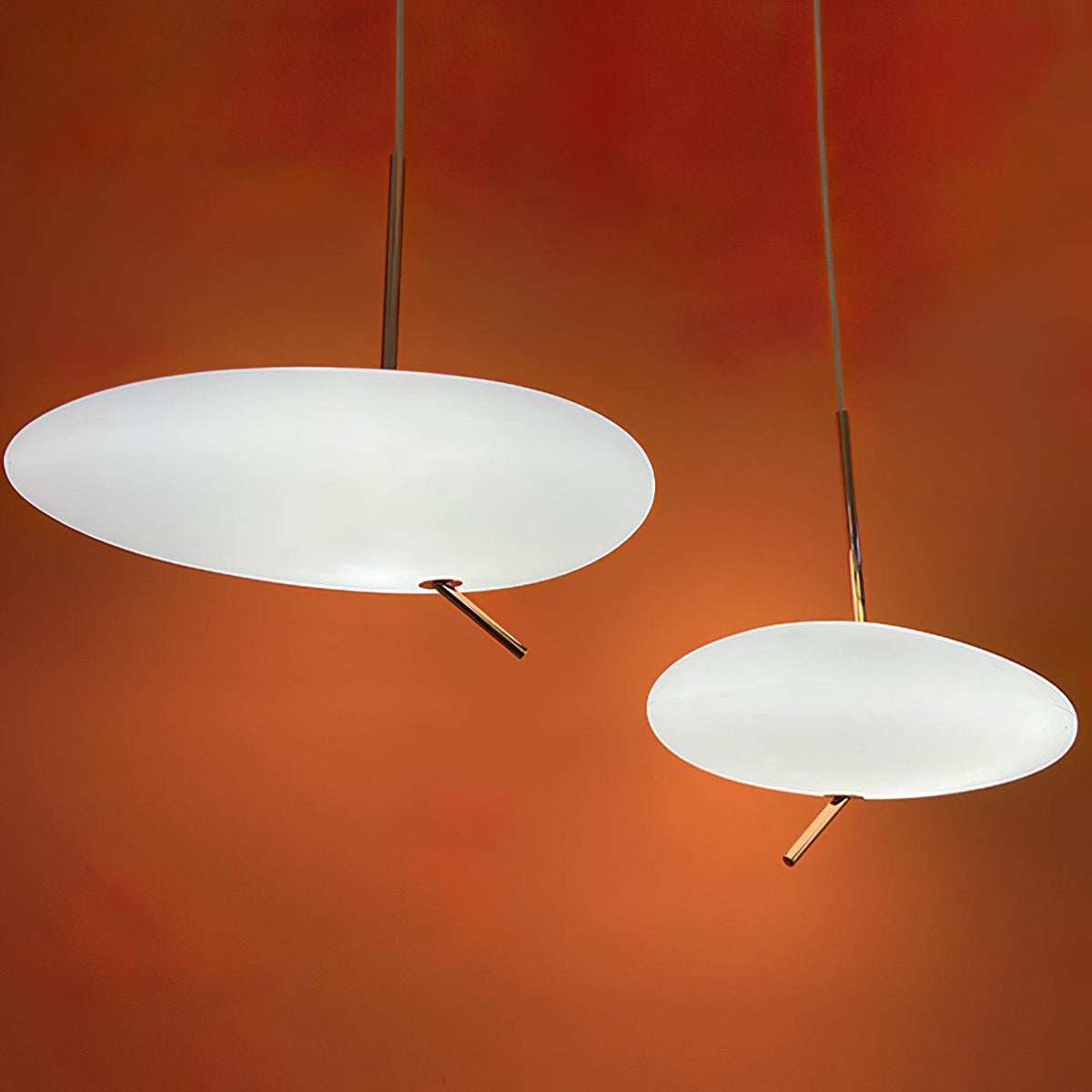 Pokakun Rose Gold Pebble Pendant Light