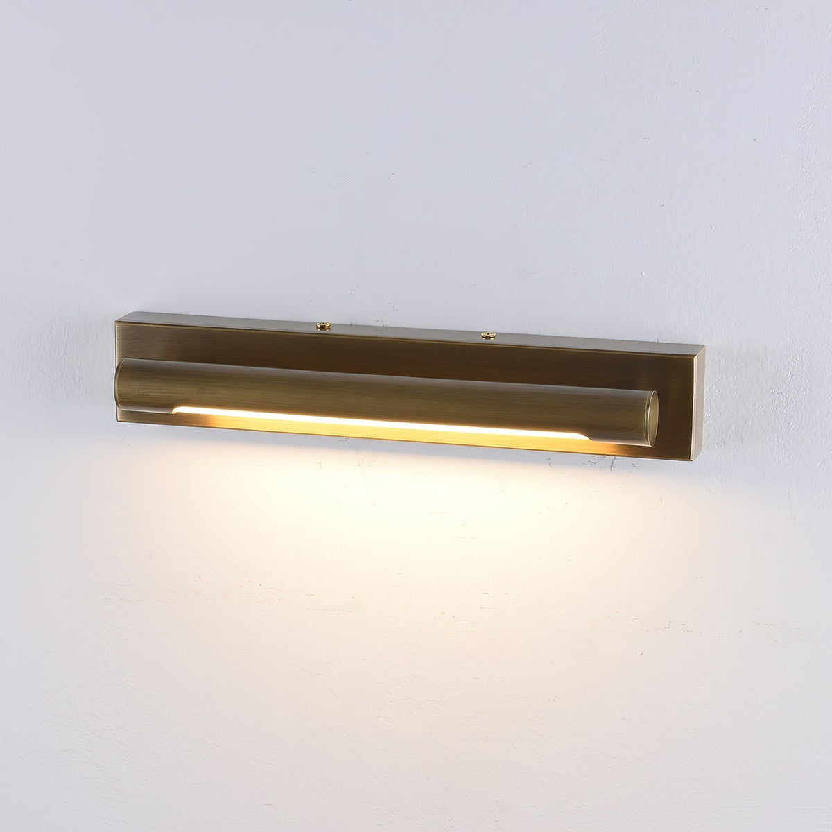 Reed Linear Brass Wall Sconce
