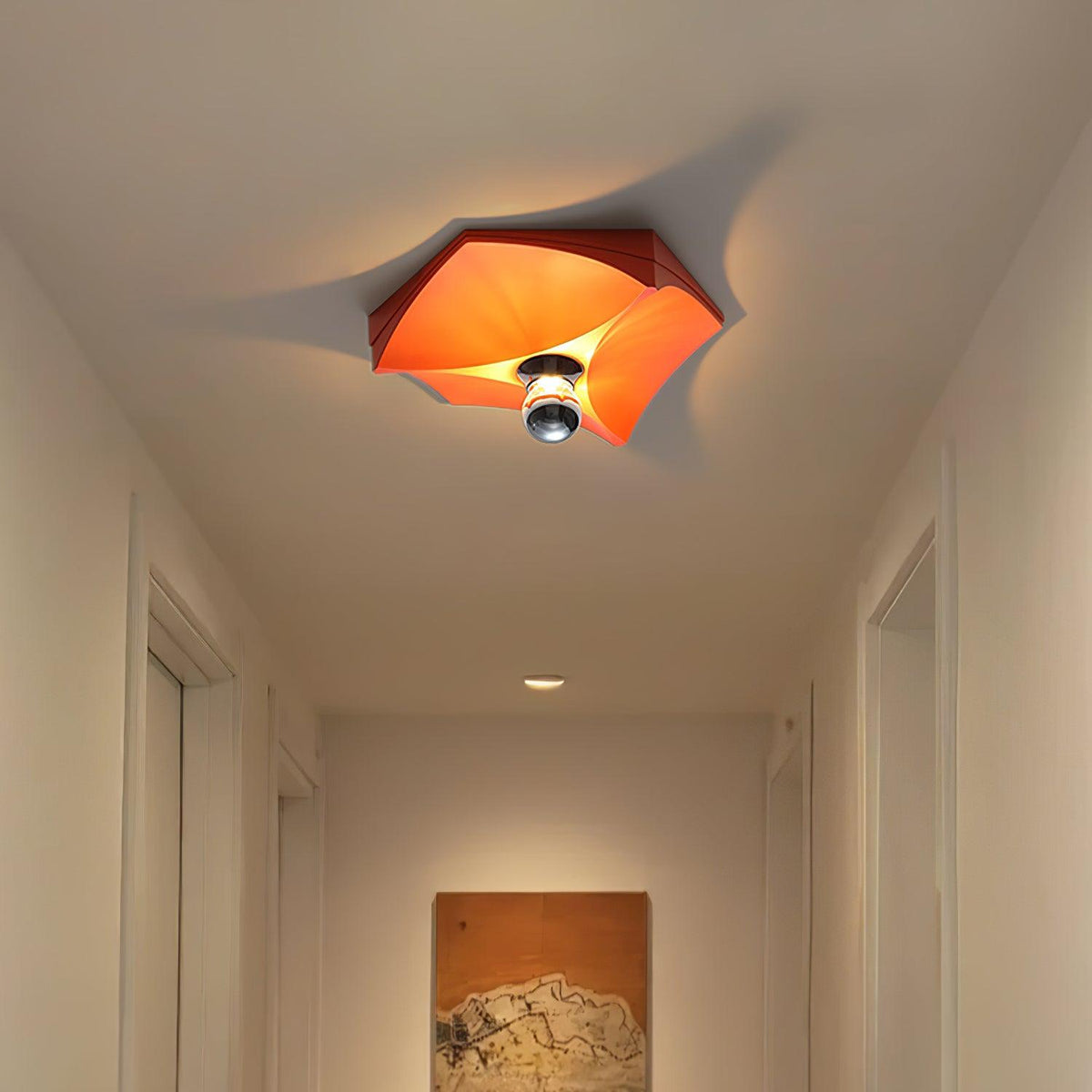 Linuira Wall Light Fabric Geometric