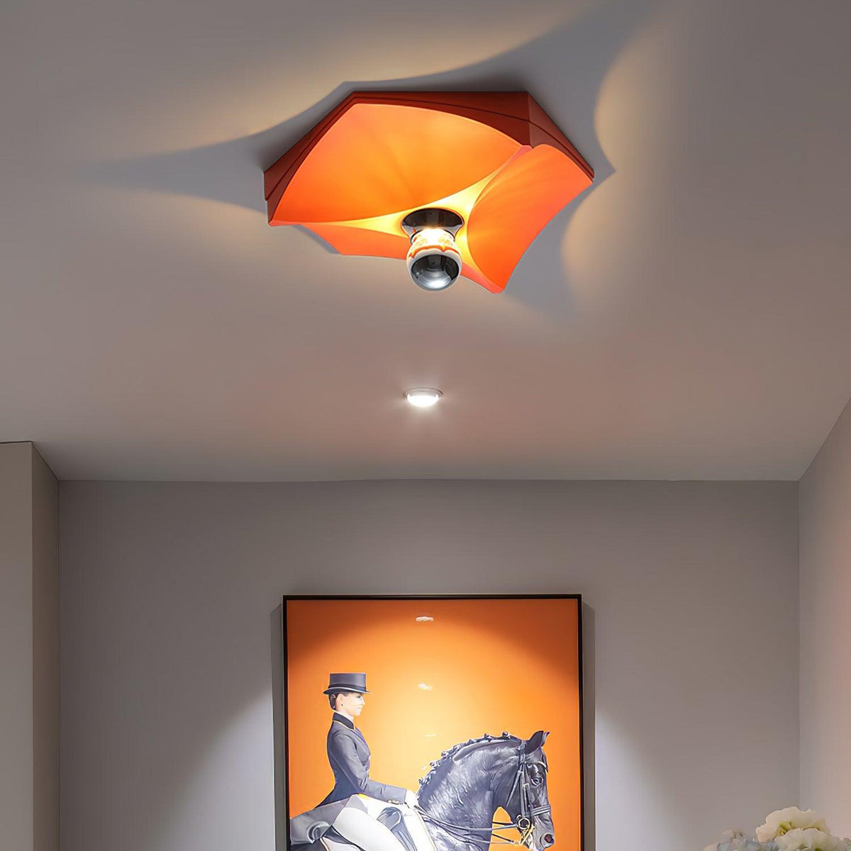 Linuira Wall Light Fabric Geometric