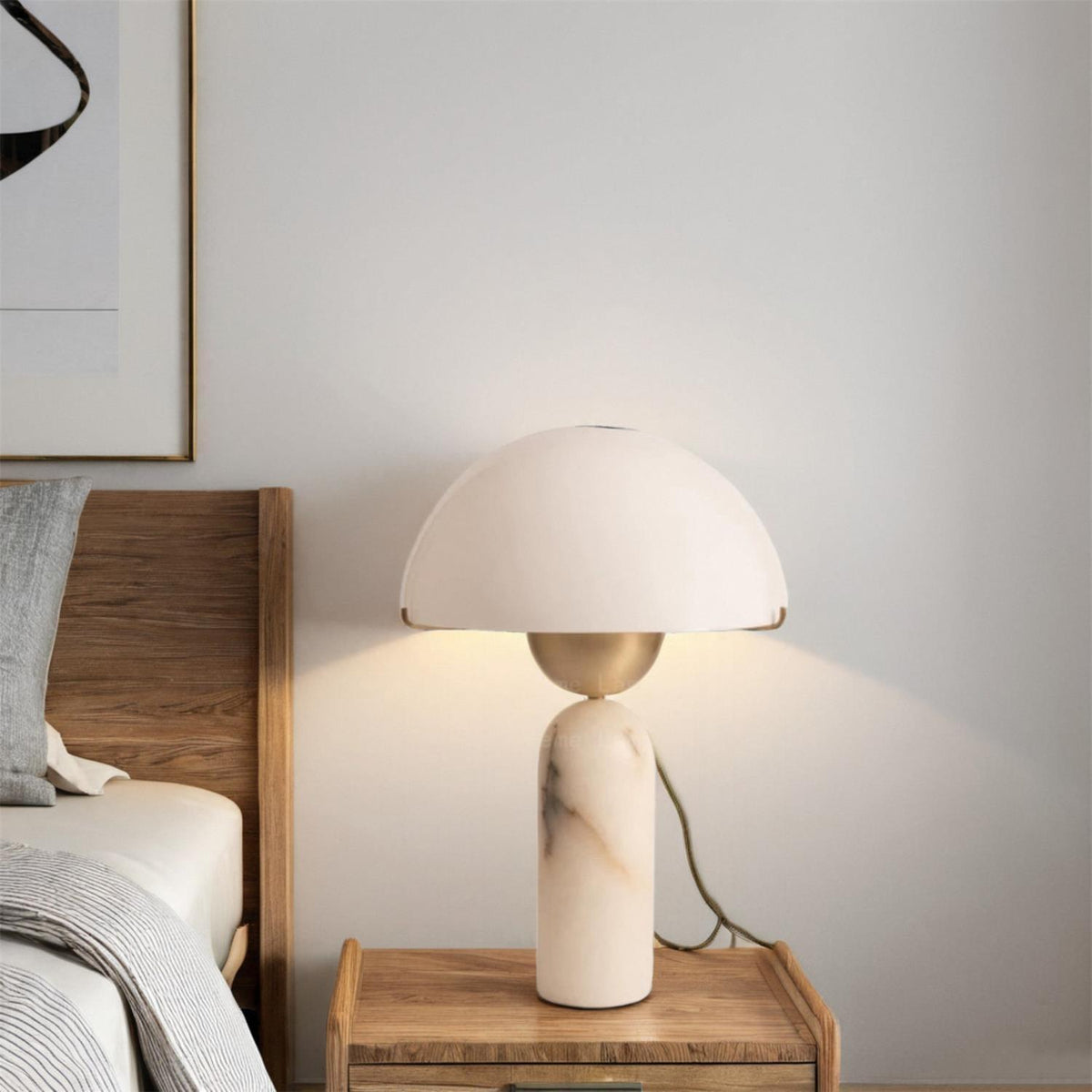 Tirixon Alabaster Table Lamp