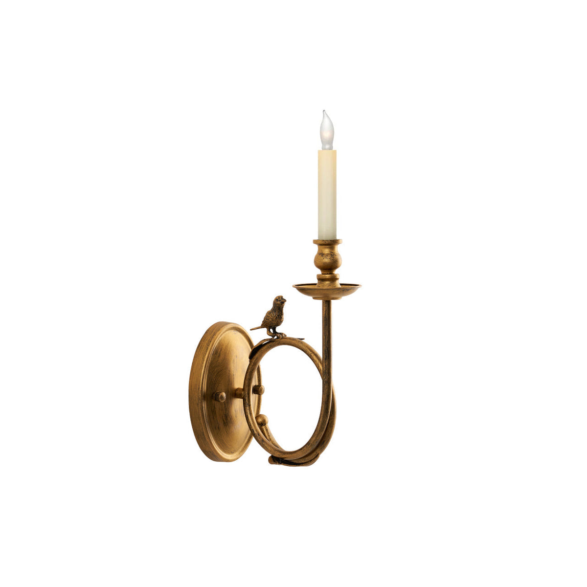 Pulamek Vintage Bird Indoor Wall Sconce