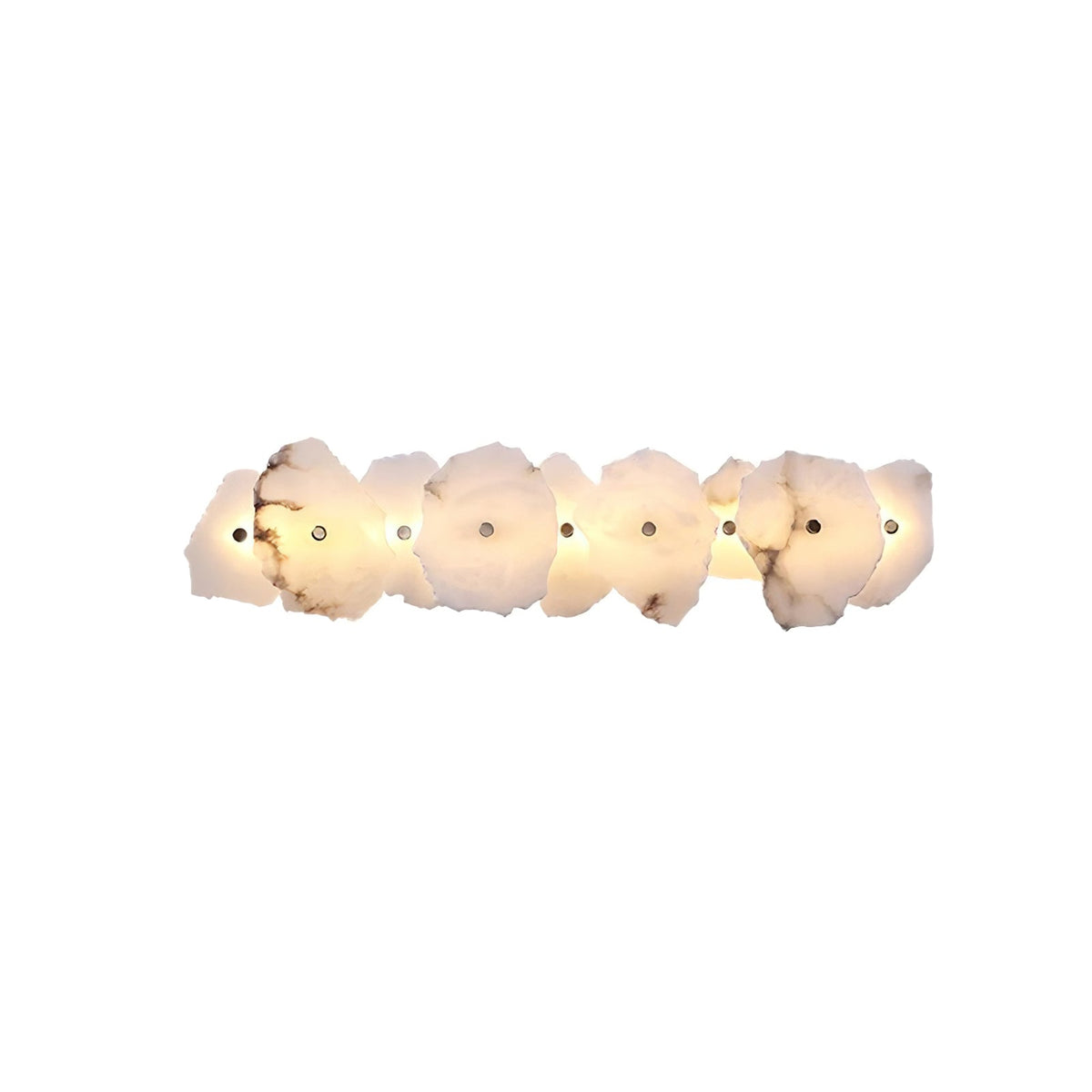 Alaeila Floral Cluster Alabaster Wall Light