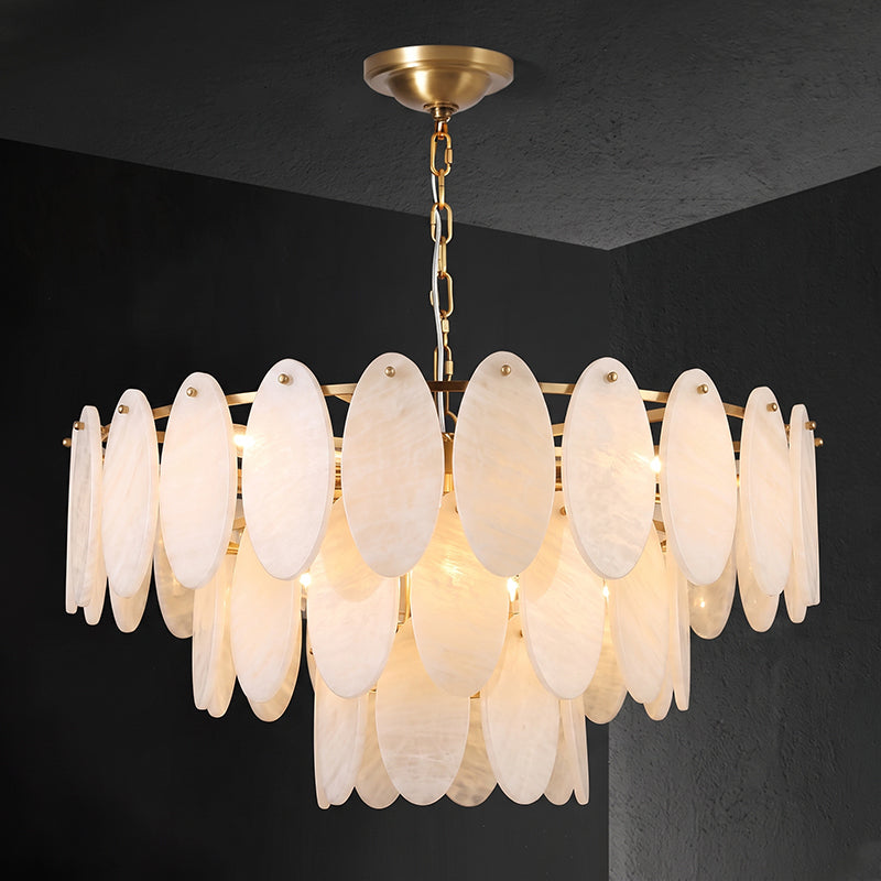 Elmsford Alabaster Chandelier