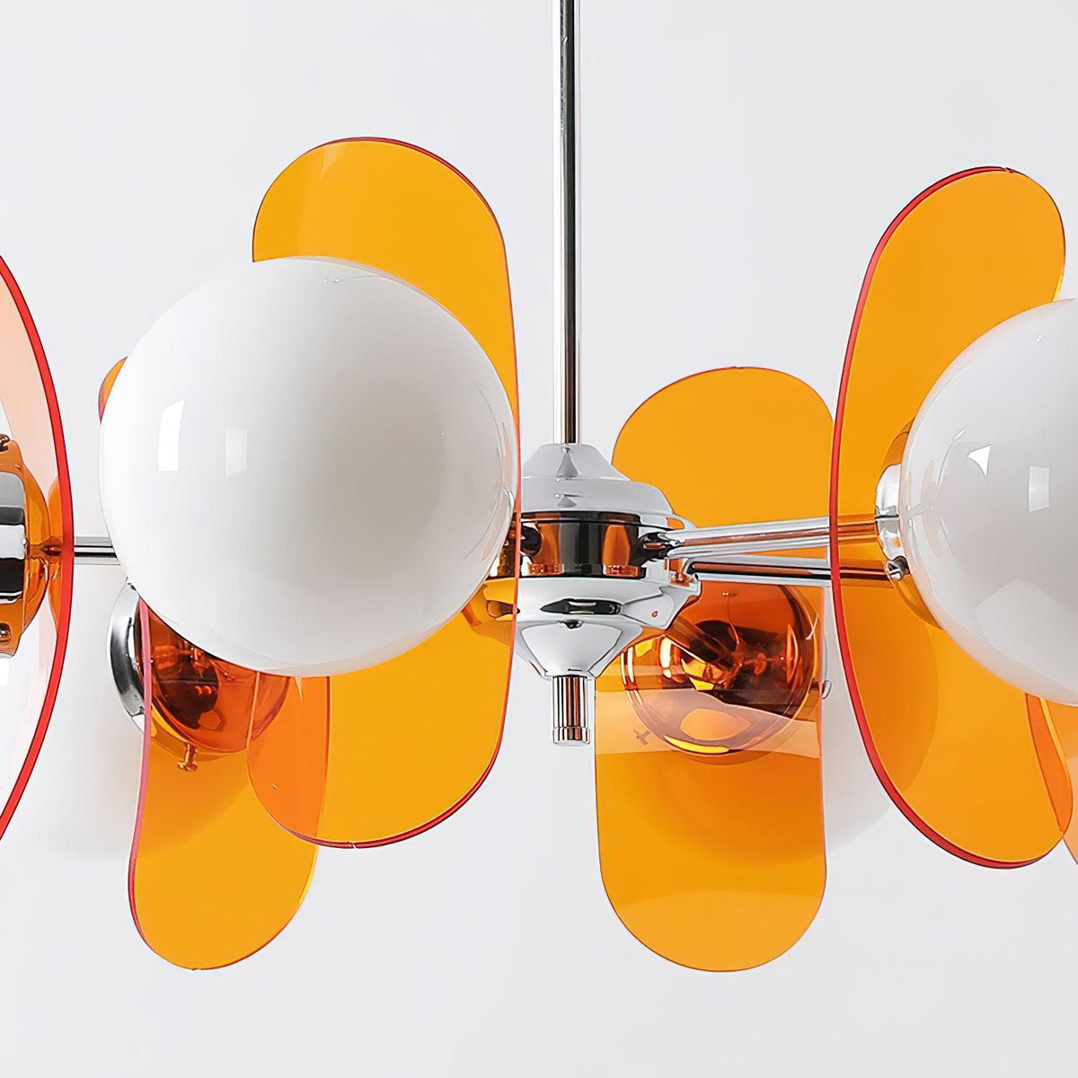 Silisur Chandelier Brown &Orange