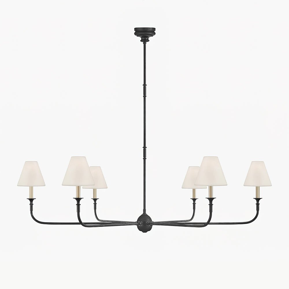Lioroelia Pendant Lamp Black Candle Tapered