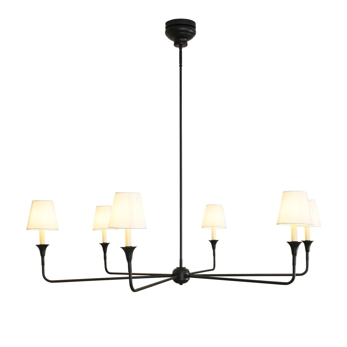 Lioroelia Pendant Lamp Black Candle Tapered