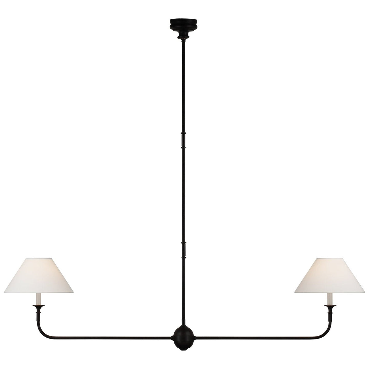 Lioroelia Pendant Lamp Black Candle Tapered