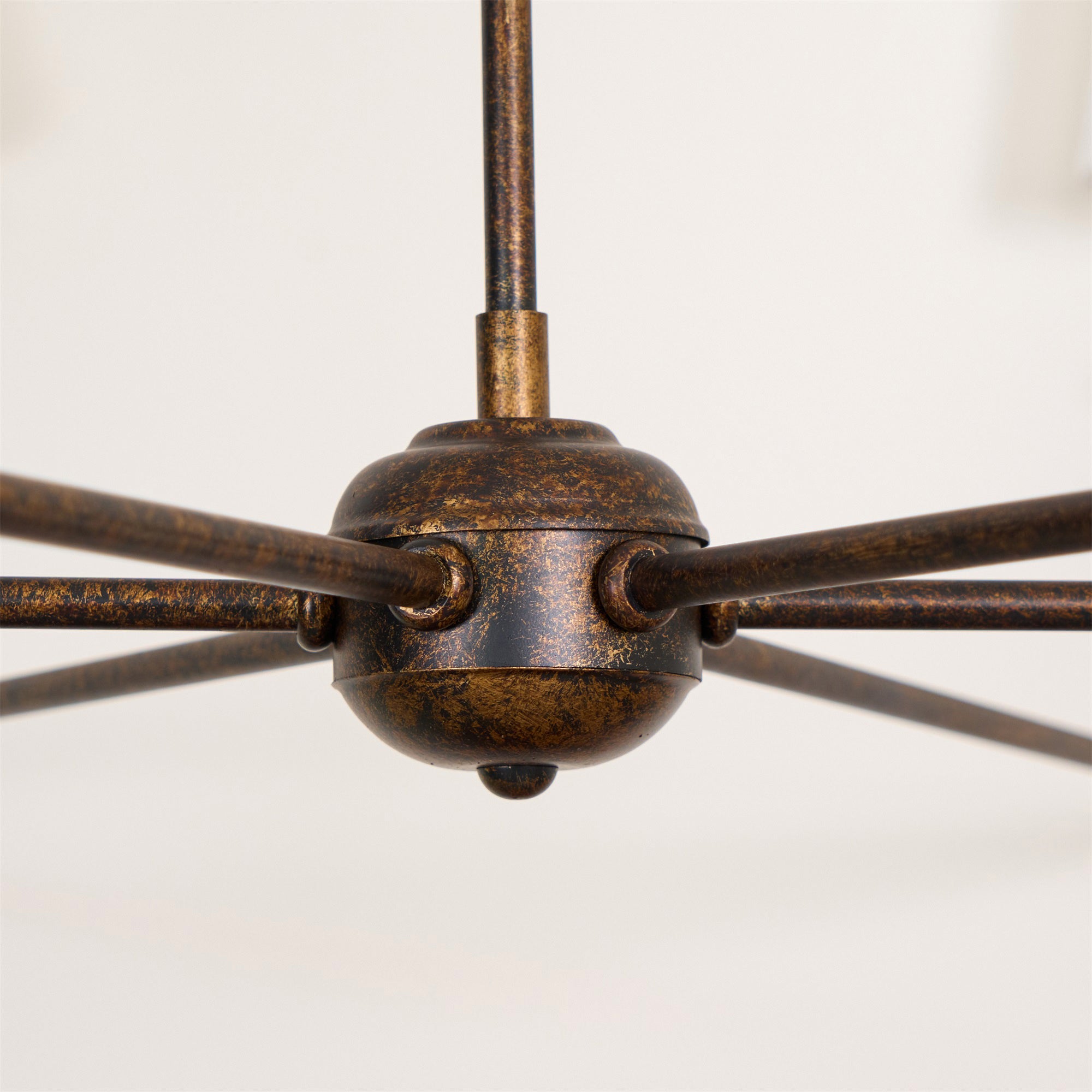 Arthaila Vintage Industrial Grande Fabric Chandelier
