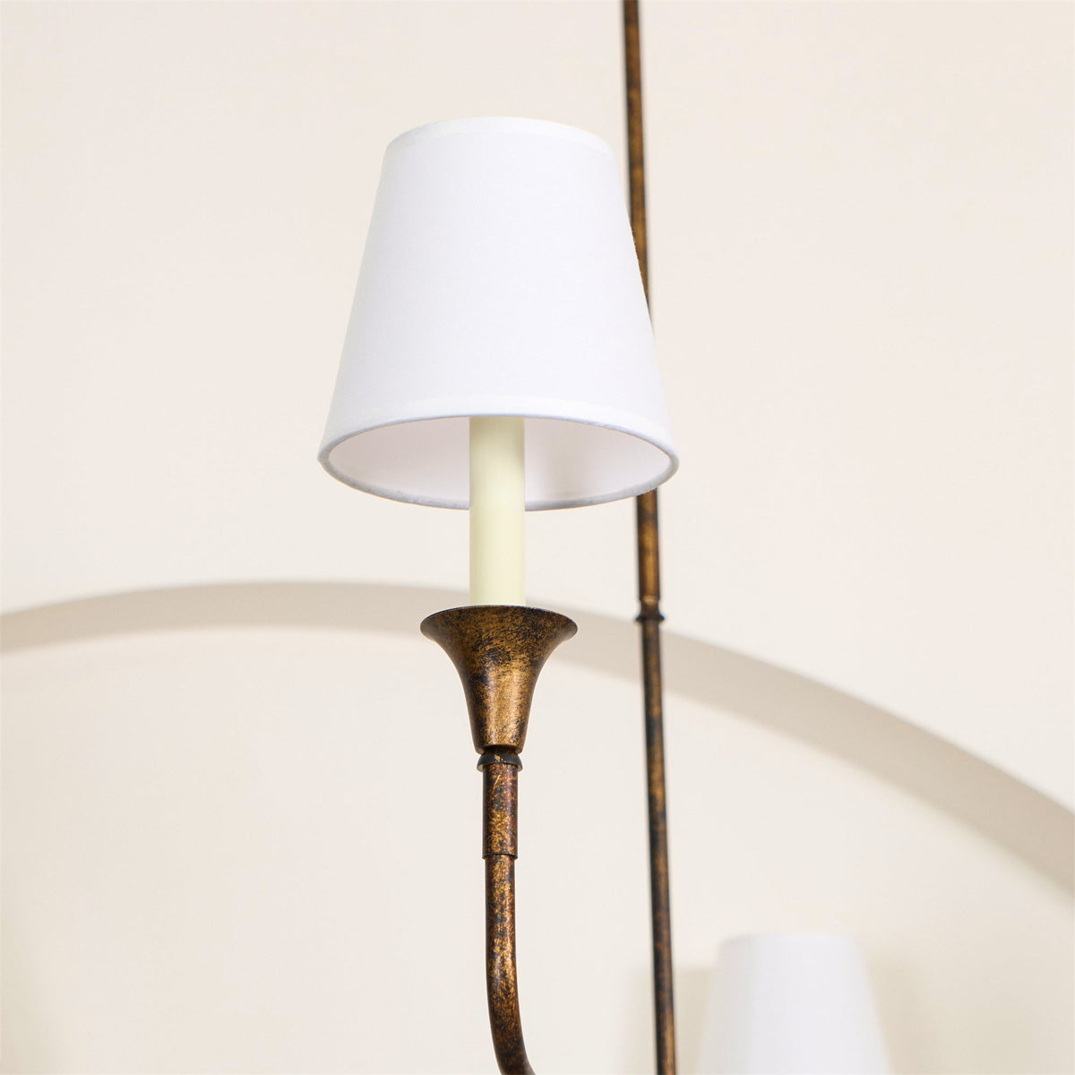 Lioroelia Pendant Lamp Black Candle Tapered