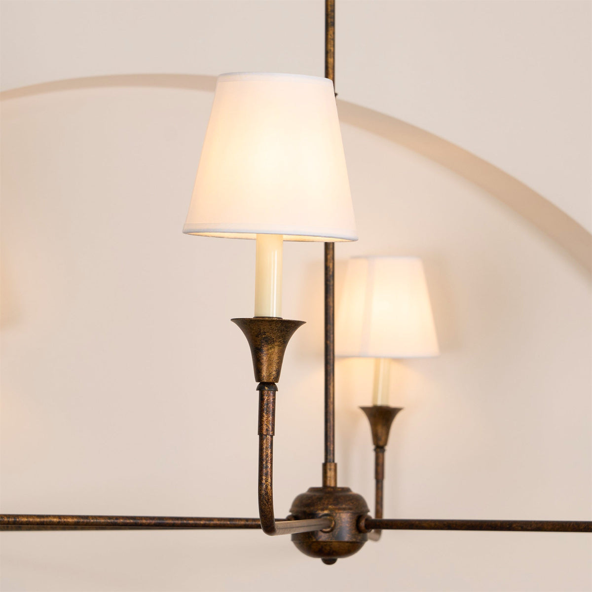 Lioroelia Pendant Lamp Black Candle Tapered