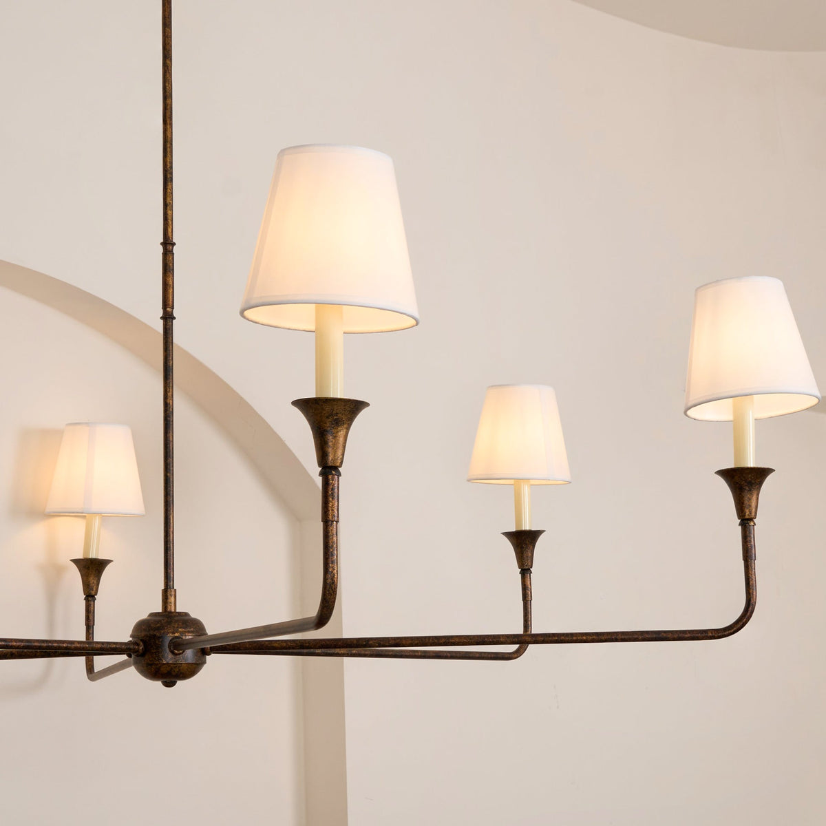 Lioroelia Pendant Lamp Black Candle Tapered