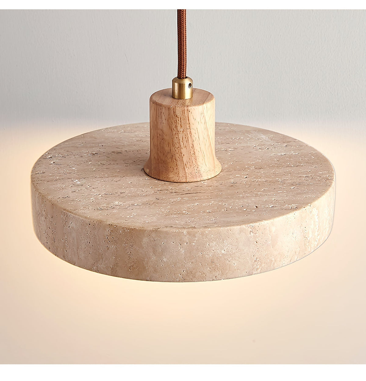 Evvynor Travertine Pendant Light