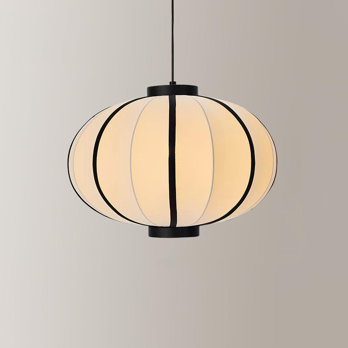Lumara Pendant Lamp Fabric Lantern Frame Vintage