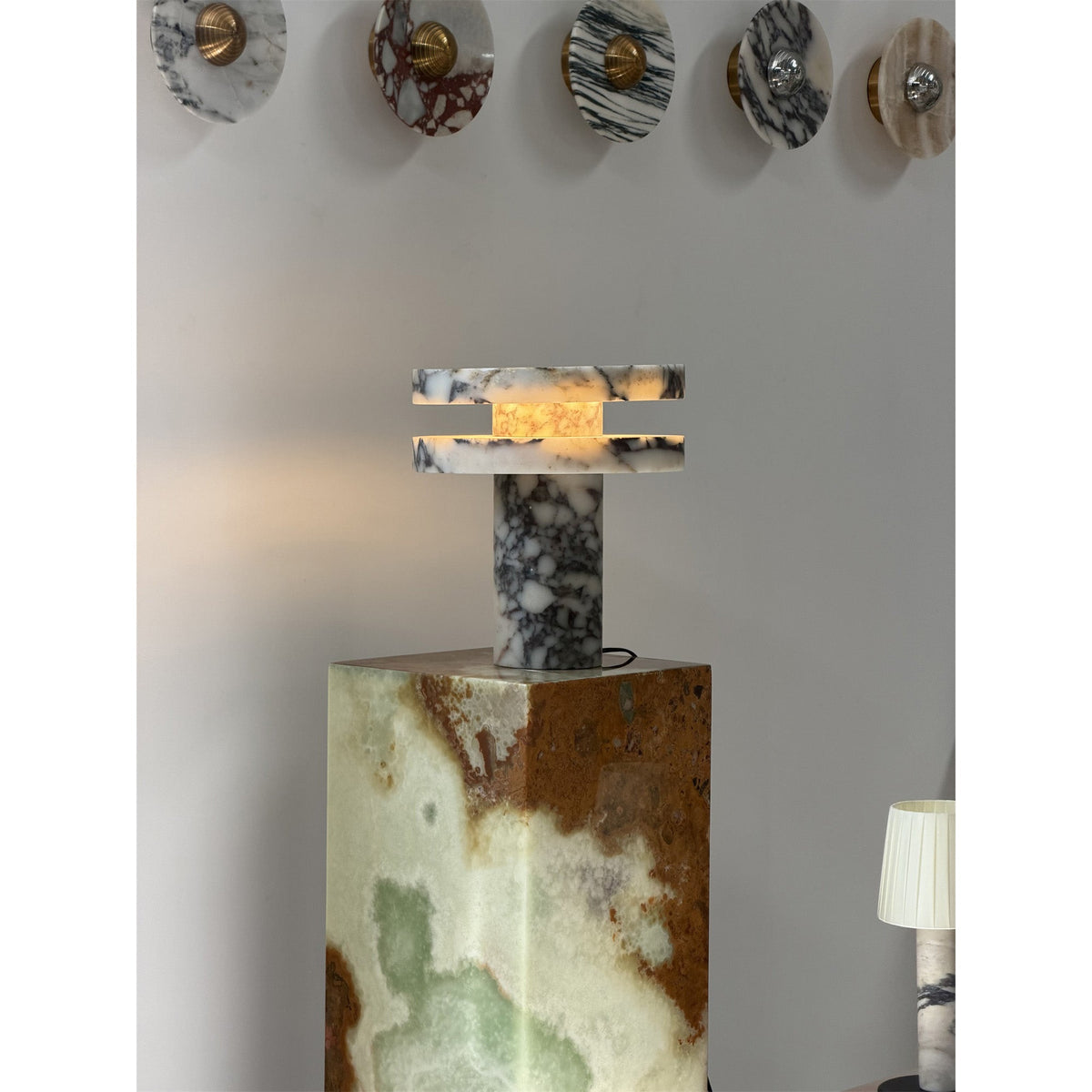 Nerelia Marble Table Lamp