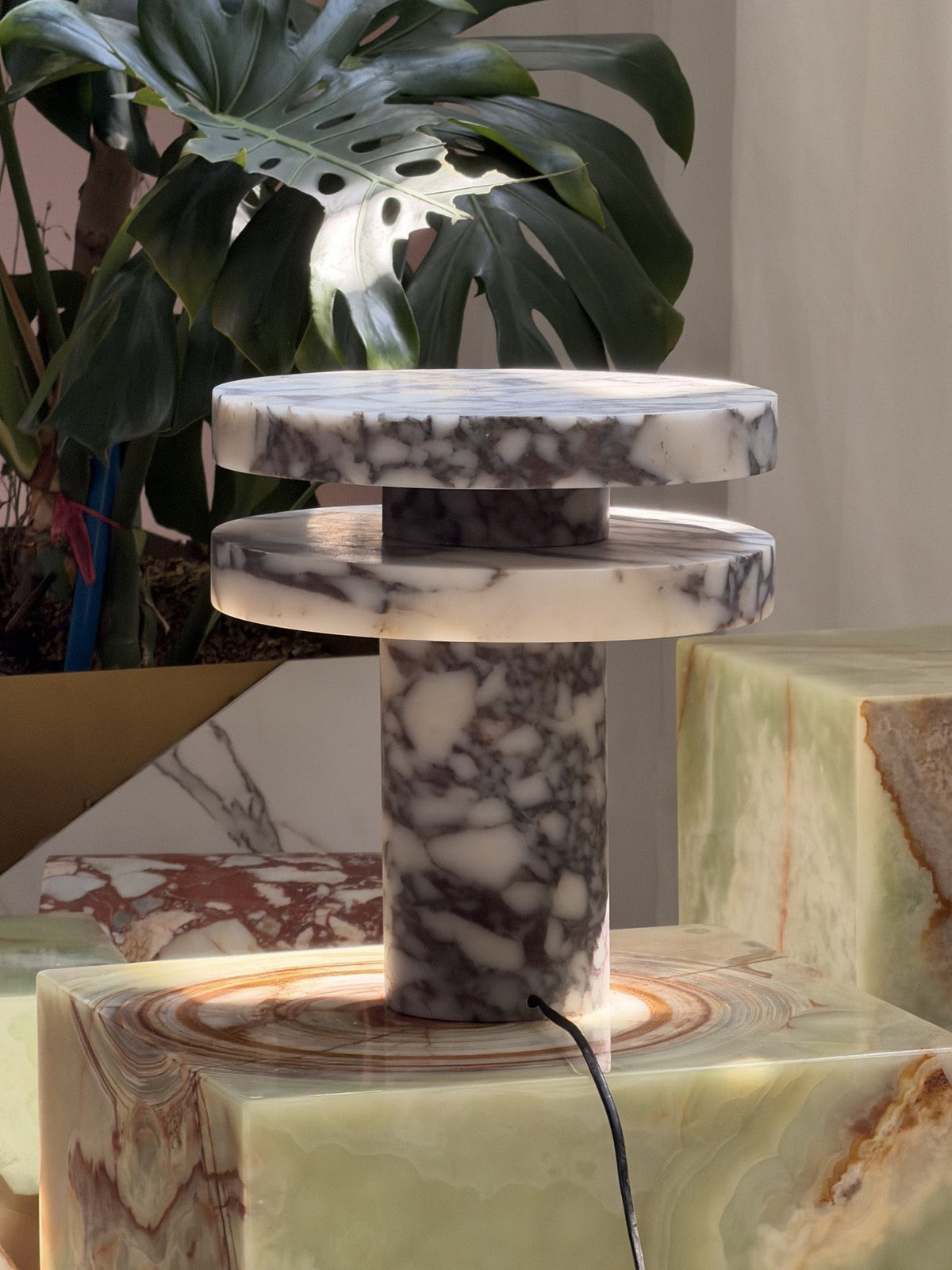 Nerelia Marble Table Lamp