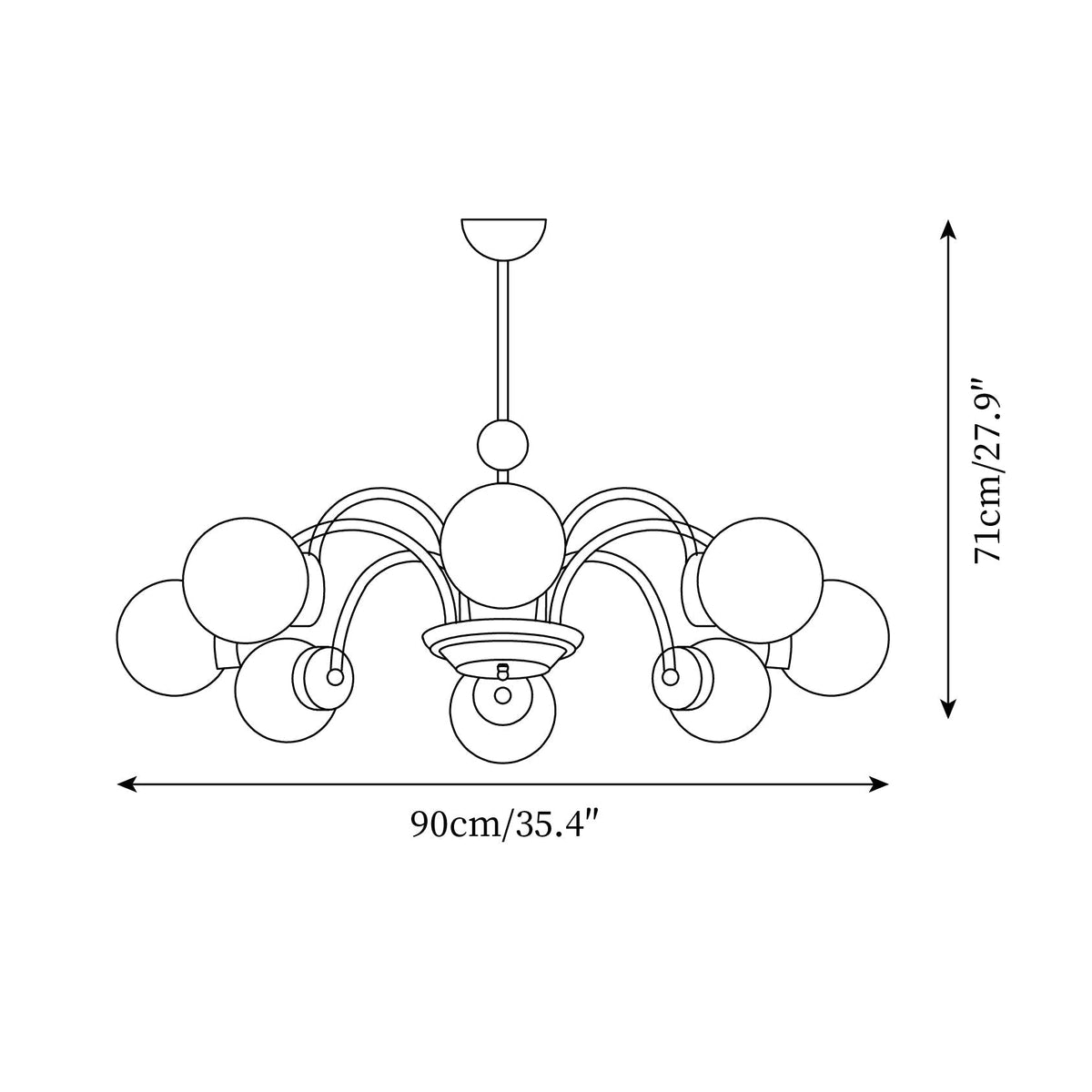 Pivone Chandelier