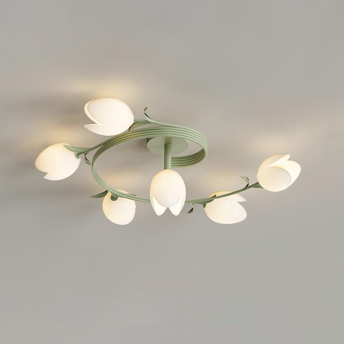 Lumuel 6-Light Tulip Ceiling Light