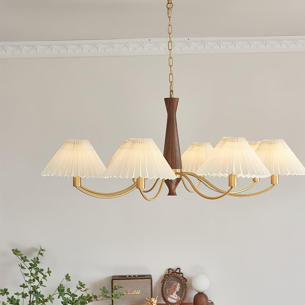Lasenor Pleated Chandelier Fabric