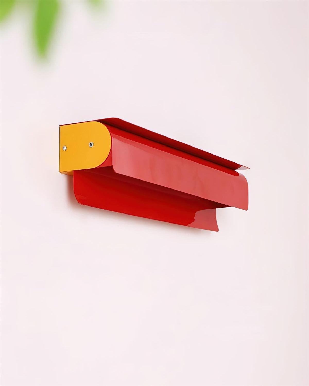 Plixo Sculptural Color-Block Wall Lamp