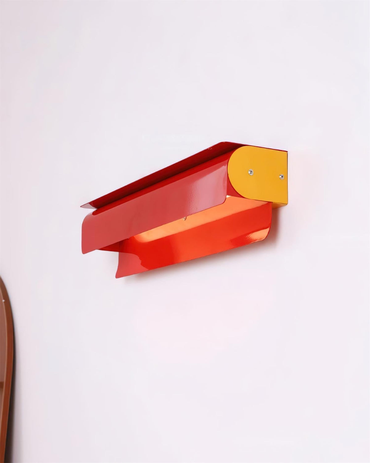 Plixo Sculptural Color-Block Wall Lamp