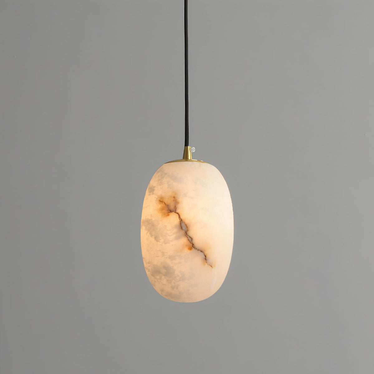 Pod Mini Alabaster Pendant Light