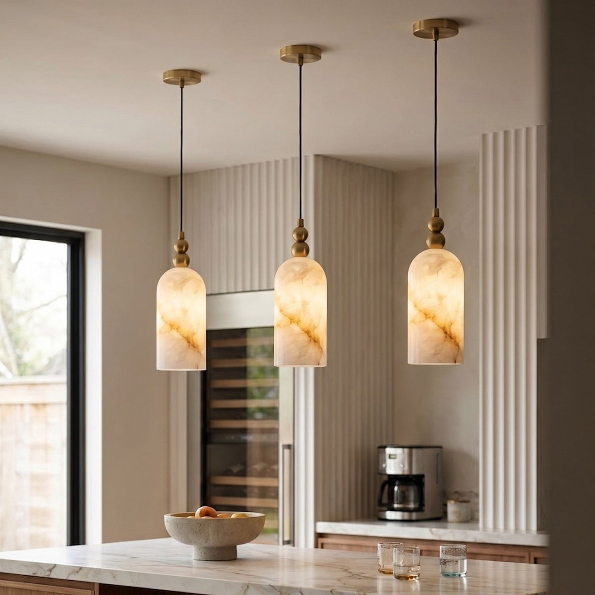 Eiranelia Alabaster Pendant Lamp