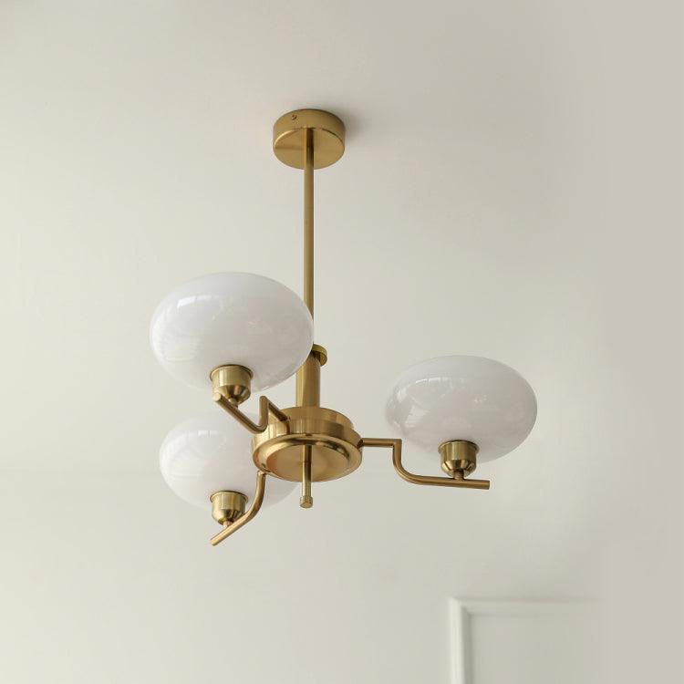 Gabikus Chandeliers Glass Midcentury