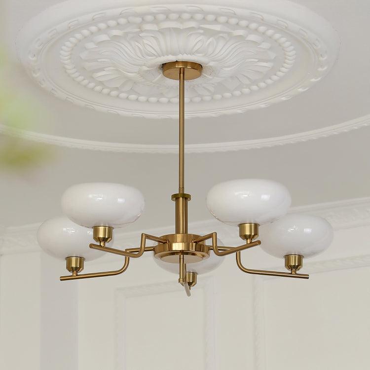 Gabikus Chandeliers Glass Midcentury