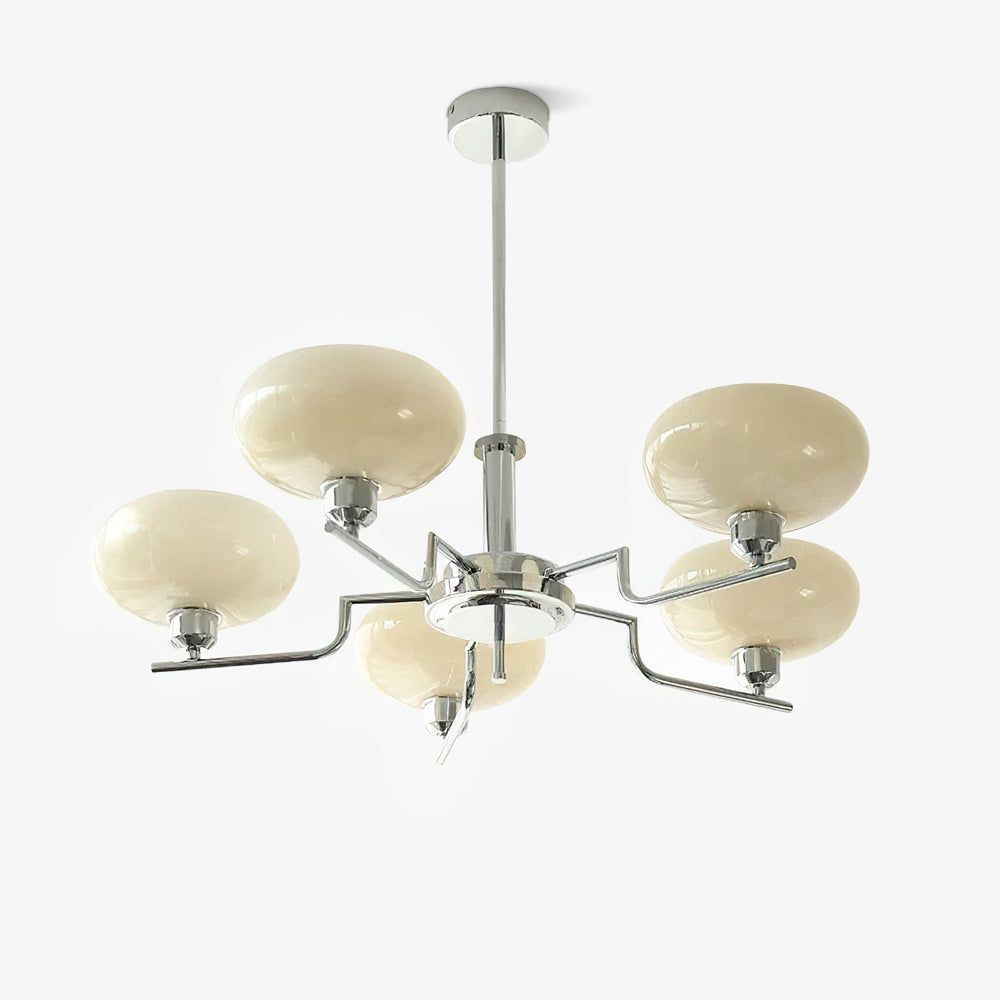 Gabikus Chandeliers Glass Midcentury