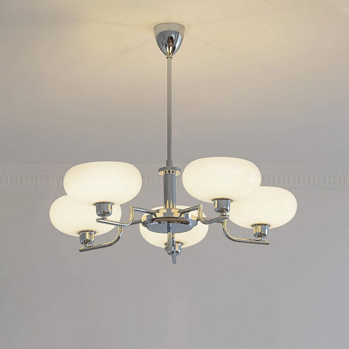 Gabikus Chandeliers Glass Midcentury