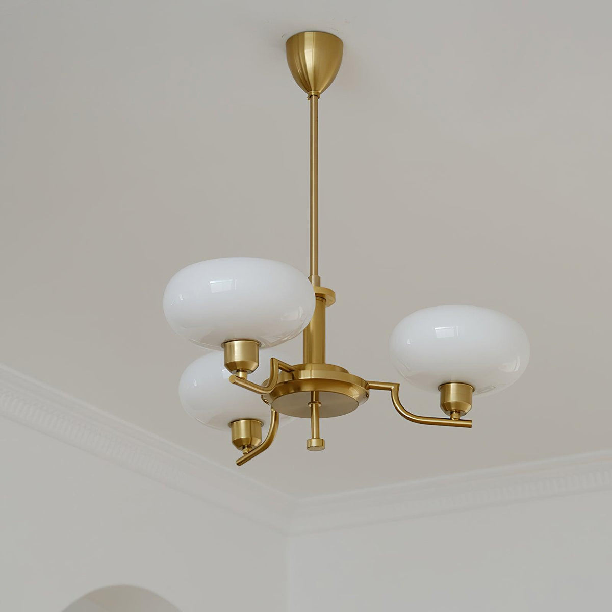 Gabikus Chandeliers Glass Midcentury