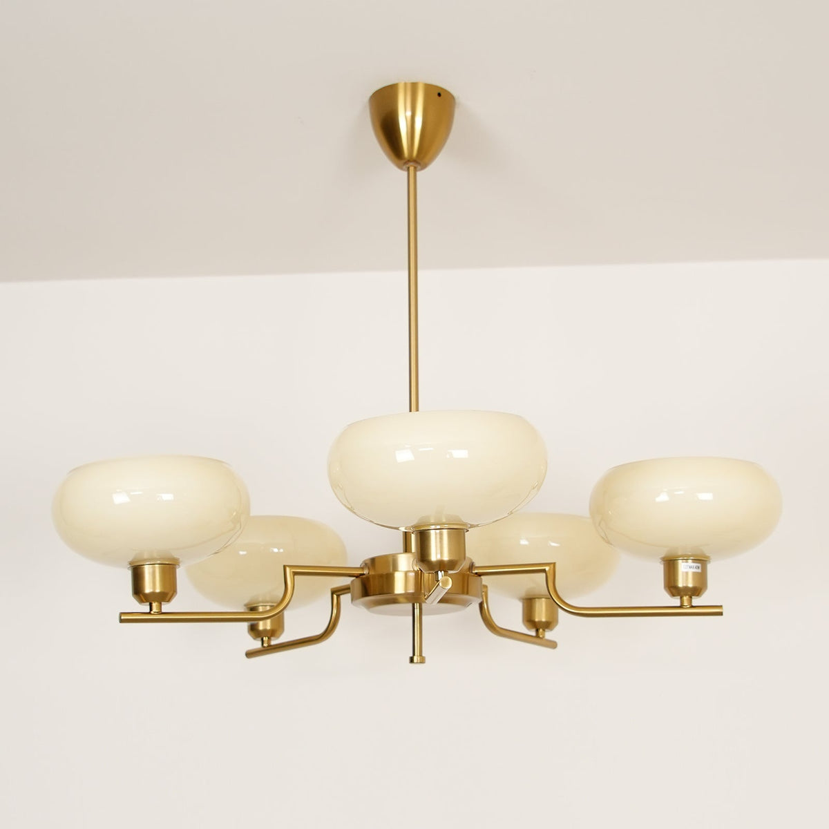 Gabikus Chandeliers Glass Midcentury
