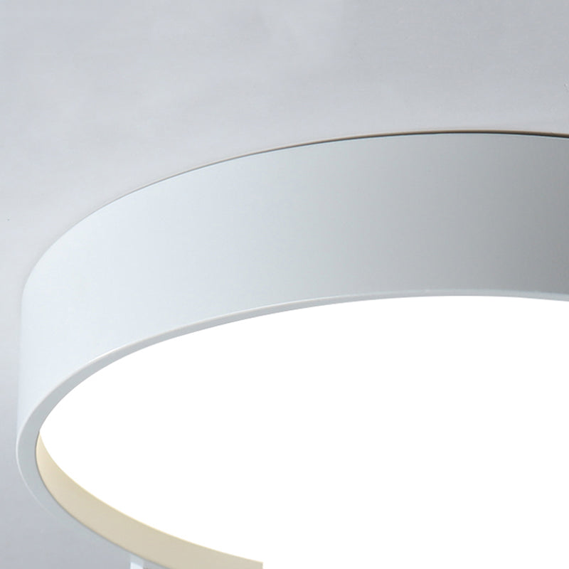 Cibetin Modern Round Flush Mount Ceiling Light LED Double Layer