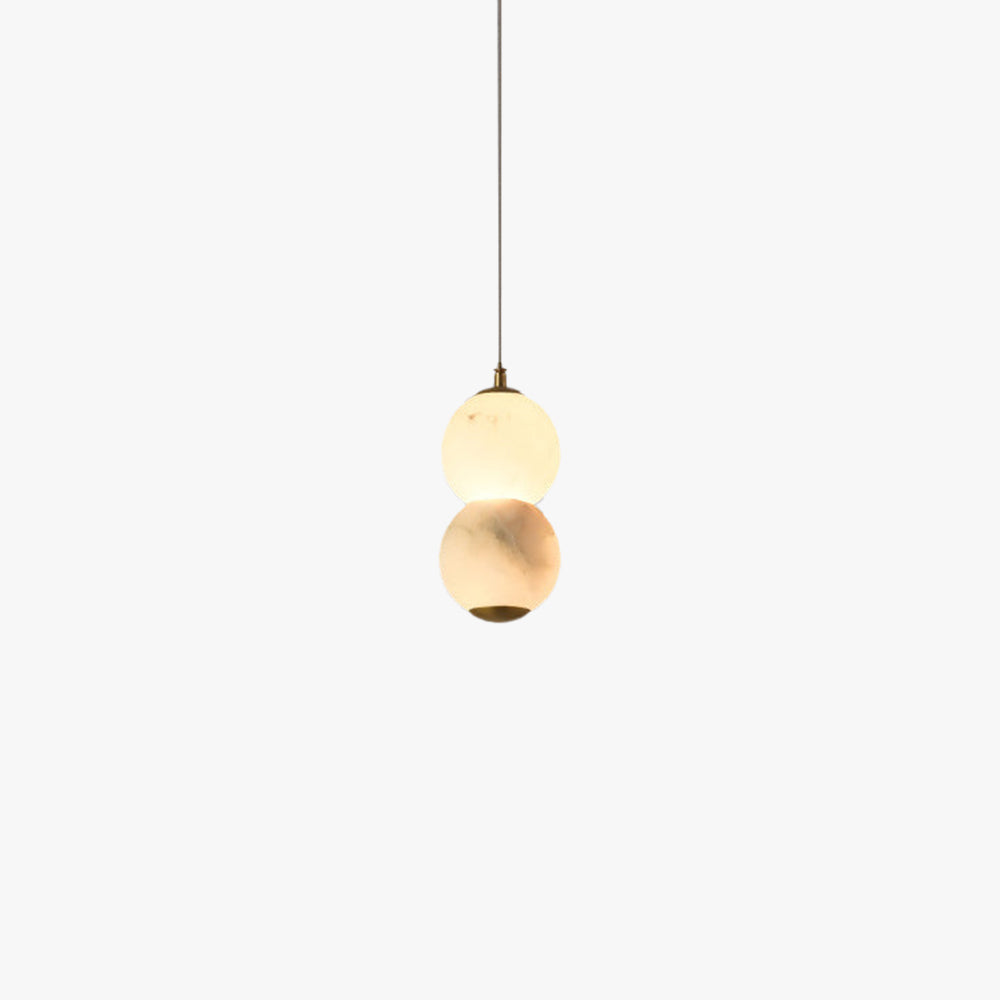 Lasides Alabaster Pendant Light Head 2 /3/4
